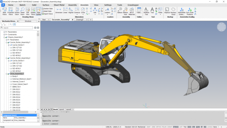 AutoCAD-part-modelling