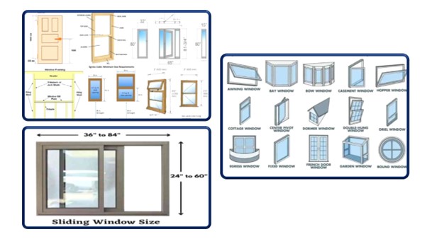 , Door Window Layout Plan &#038; Structure Designing Training Institute in India