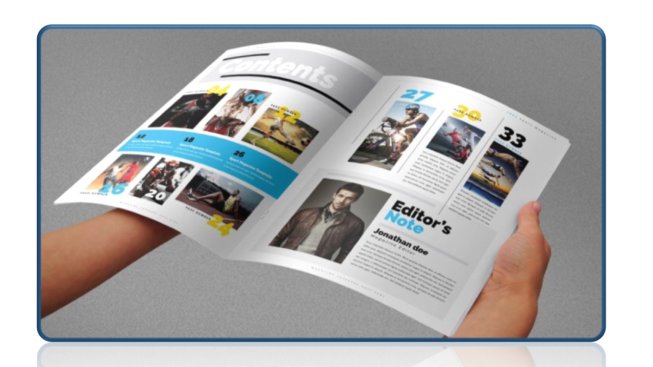 Magazine Design in illustrator