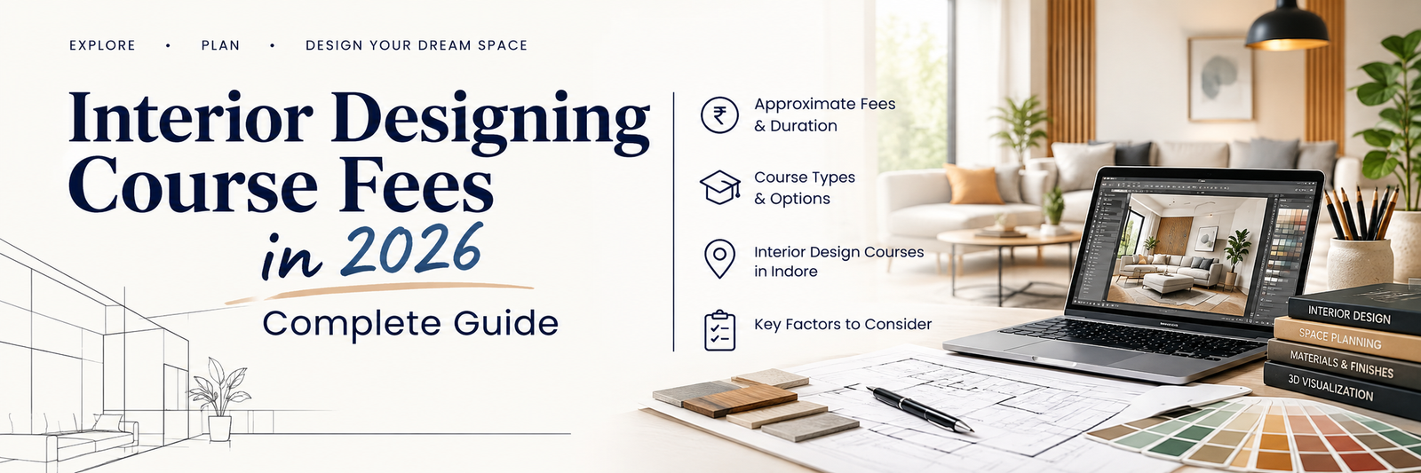 Interior Design Course Fees in 2026