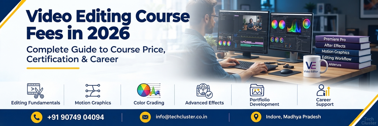 Video editing course fees in 2026